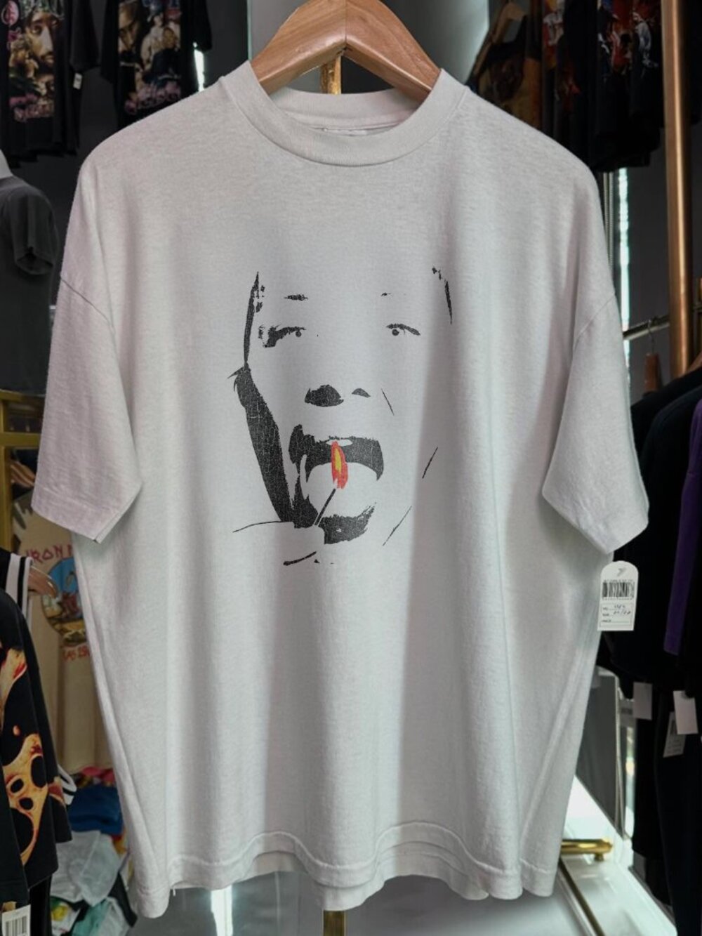 1999 Fiona Apple Fast As You Can Rare  White T-Shirt